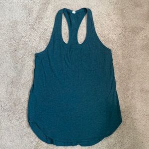 lululemon Yogi Racer Back III Heathered Alberta Lake Size 6